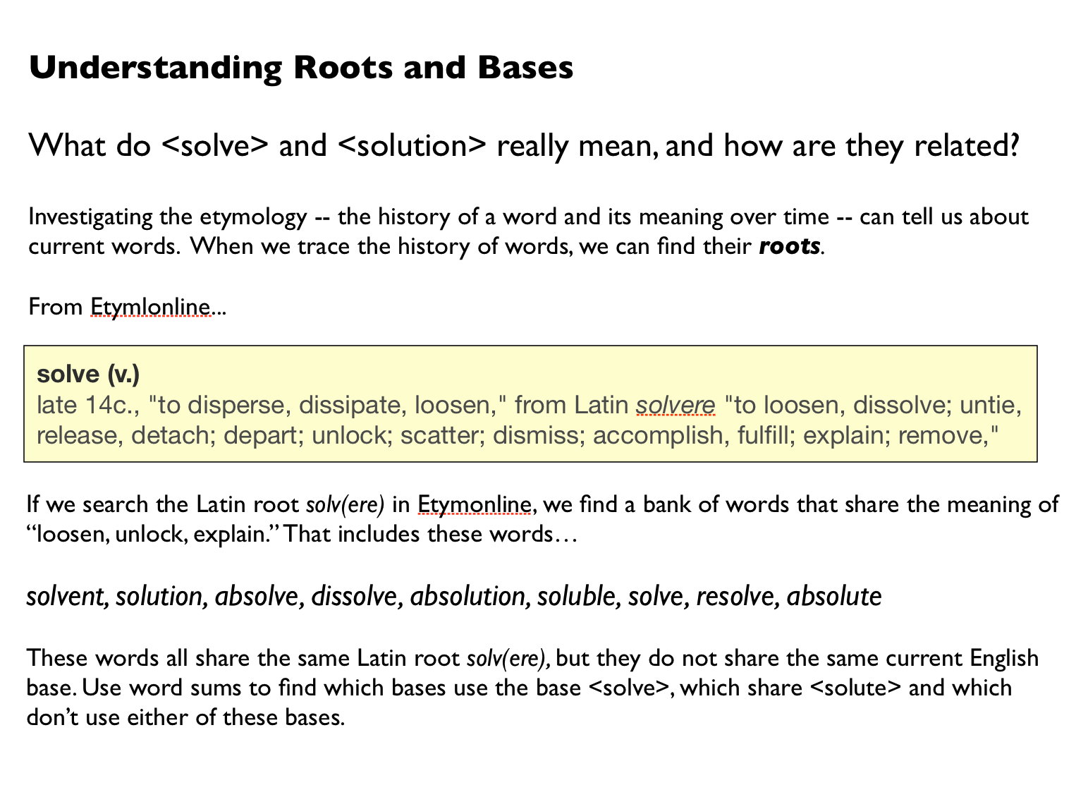 RootsBases